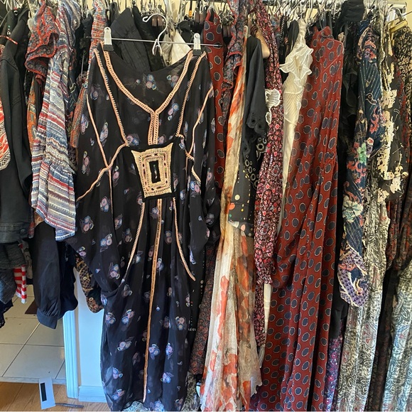 Isabel Marant Boho Chic Silk Embroidered Dress - Picture 10 of 10